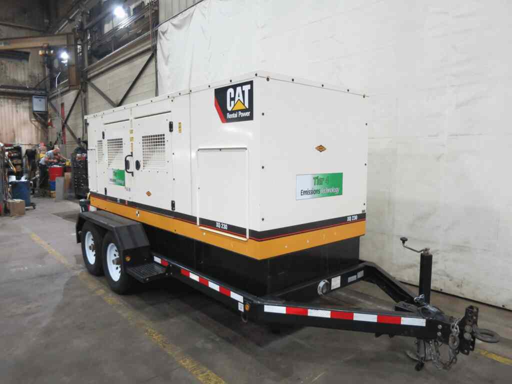 Caterpillar XQ230 Trailer Mounted Diesel Generator